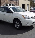 nissan rogue 2012 white wagon s gasoline 4 cylinders all whee drive cont  variable trans  06019