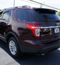 ford explorer 2011 red suv xlt gasoline 6 cylinders 4 wheel drive automatic 08753