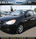 hyundai accent 2010 black hatchback gs gasoline 4 cylinders front wheel drive 5 speed manual 98632