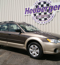 subaru outback 2008 brown wagon gasoline 4 cylinders all whee drive automatic 80905