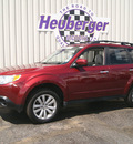 subaru forester 2011 paprika red 2 5x premium gasoline 4 cylinders all whee drive automatic 80905