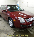 ford fusion 2006 dark red sedan se gasoline 4 cylinders front wheel drive automatic 14304