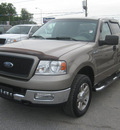 ford f 150 2004 beige xlt gasoline 8 cylinders 4 wheel drive automatic with overdrive 62863