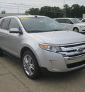 ford edge 2013 silver limited gasoline 4 cylinders front wheel drive automatic 62863