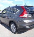honda cr v 2012 gray suv ex l gasoline 4 cylinders all whee drive automatic 28557