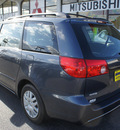 toyota sienna 2007 nautical blue van ce wheelchair lift gasoline 6 cylinders front wheel drive automatic 07724