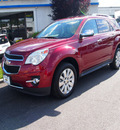 chevrolet equinox 2010 red suv lt gasoline 4 cylinders front wheel drive automatic 27591