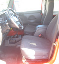 jeep wrangler 2005 orange suv sport gasoline 6 cylinders 4 wheel drive 6 speed manual 45840