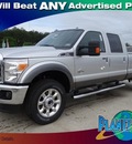 ford f 350 super duty 2012 silver biodiesel 8 cylinders 4 wheel drive shiftable automatic 77388