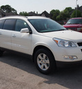 chevrolet traverse 2012 white lt gasoline 6 cylinders front wheel drive automatic 77090