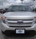 ford explorer 2011 silver suv xlt gasoline 6 cylinders 2 wheel drive automatic 77388