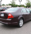 ford fusion 2011 maroon sedan se gasoline 4 cylinders front wheel drive automatic 80229