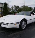 chevrolet corvette 1989 white hatchback gasoline v8 rear wheel drive automatic 61008