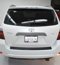 toyota highlander 2008 white suv sport gasoline 6 cylinders front wheel drive automatic 91731