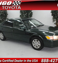 toyota camry 2000 green sedan le gasoline 4 cylinders front wheel drive automatic 91731