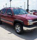 chevrolet avalanche 2004 maroon z71 gasoline 8 cylinders 4 wheel drive automatic 76087