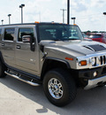 hummer h2 2008 pewter suv gasoline 8 cylinders 4 wheel drive automatic 76087