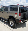 hummer h2 2008 pewter suv gasoline 8 cylinders 4 wheel drive automatic 76087