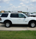 ford explorer 2007 white suv xlt gasoline 6 cylinders rear wheel drive automatic with overdrive 76108
