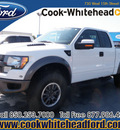 ford f 150 2010 white svt raptor flex fuel 8 cylinders 4 wheel drive automatic 32401