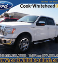 ford f 150 2009 white lariat flex fuel 8 cylinders 4 wheel drive automatic 32401