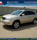 lexus rx 330 2006 tan suv gasoline 6 cylinders front wheel drive automatic 76108