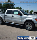 ford f 150 2012 silver gasoline 6 cylinders 4 wheel drive automatic 46168