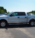 ford f 150 2012 silver gasoline 6 cylinders 4 wheel drive automatic 46168
