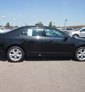 ford fusion 2012 black sedan se gasoline 4 cylinders front wheel drive 6 speed automatic 46168