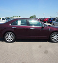 lincoln mkz 2012 maroon sedan gasoline 6 cylinders front wheel drive shiftable automatic 46168