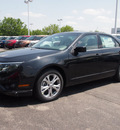 ford fusion 2012 black sedan se gasoline 4 cylinders front wheel drive 6 speed automatic 46168