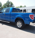 ford f 150 2012 blue pickup truck gasoline 6 cylinders 2 wheel drive automatic 46168