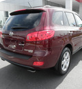 hyundai santa fe 2007 red suv limited gasoline 6 cylinders front wheel drive automatic 34788