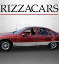 chevrolet caprice 1992 red sedan gasoline v8 rear wheel drive automatic with overdrive 60546