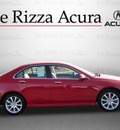 acura tsx 2007 red sedan gasoline 4 cylinders front wheel drive automatic with overdrive 60462