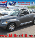 chrysler pt cruiser 2005 gray gasoline 4 cylinders front wheel drive 5 speed manual 55811