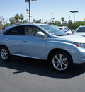 lexus rx 350 2010 blue suv gasoline 6 cylinders front wheel drive automatic 92235