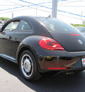 volkswagen beetle 2012 black hatchback 2 5 pzev gasoline 5 cylinders front wheel drive 227 46410
