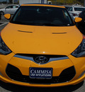 hyundai veloster 2012 yellow coupe gasoline 4 cylinders front wheel drive automatic 94010