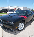 dodge challenger 2012 pitch black coupe r t gasoline 8 cylinders rear wheel drive 6 speed manual 81212