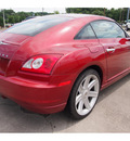 chrysler crossfire 2004 red coupe gasoline 6 cylinders sohc rear wheel drive automatic 28217