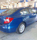honda civic 2012 blue sedan ex gasoline 4 cylinders front wheel drive automatic 28557