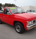 nissan truck 1994 red xe gasoline 4 cylinders rear wheel drive 5 speed manual 28557