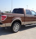 ford f 150 2012 brown gasoline 6 cylinders 4 wheel drive automatic 77388