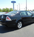ford fusion 2008 black sedan se gasoline 4 cylinders front wheel drive automatic 56301
