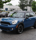 mini cooper countryman 2012 blue s gasoline 4 cylinders front wheel drive 6 speed manual 27511