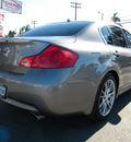 infiniti g35 2005 silver sedan gasoline 6 cylinders rear wheel drive automatic 92882