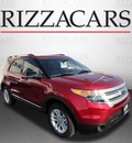 ford explorer 2013 red suv xlt 4x4 flex fuel 6 cylinders 4 wheel drive automatic with overdrive 60546