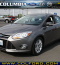 ford focus 2012 gray hatchback sel flex fuel 4 cylinders front wheel drive automatic 98632