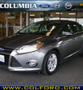ford focus 2012 gray hatchback sel flex fuel 4 cylinders front wheel drive automatic 98632